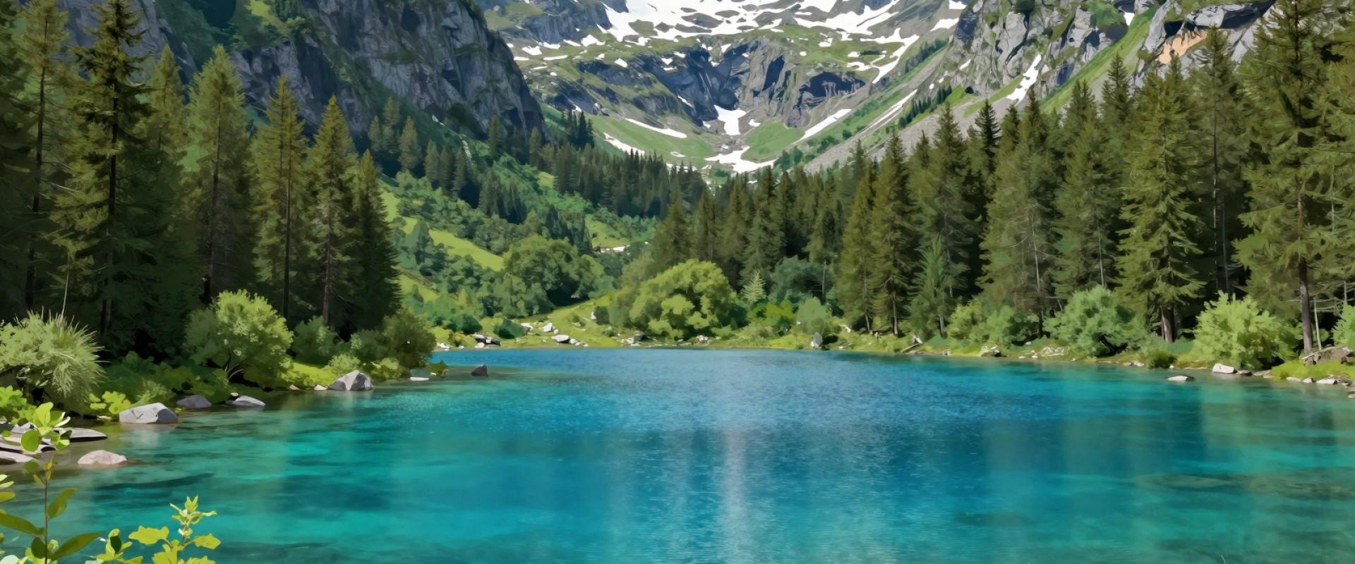 AI-generated illustration of 5 Lakes Hike