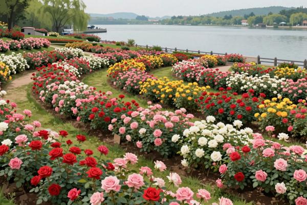 Annual Rose Bloom In Rapperswil-Jona