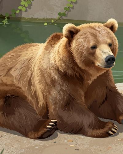 AI-generated illustration of BärenPark (Bear Park)