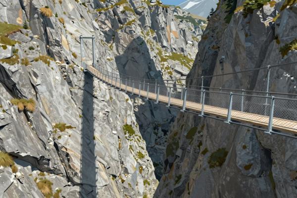 Bietschtal Bridge Adventure Course