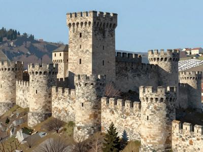 AI-generated illustration of Castello Di Montebello