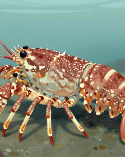 AI-generated illustration of Entre Homard Et Cote (lakeside Restaurant, Geneva)