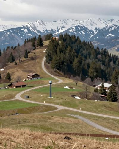 AI-generated illustration of Gurten (visit The Gurten Hill)