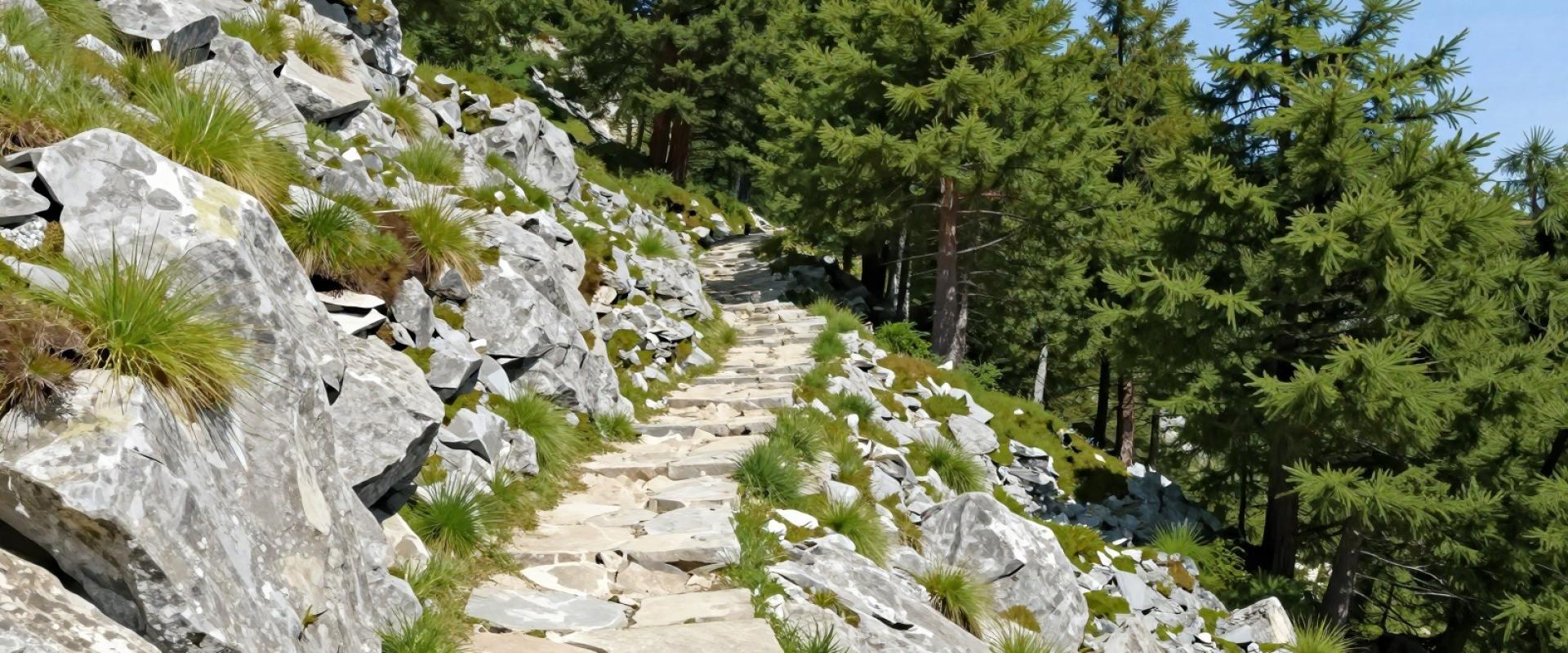 AI-generated illustration of Hiking Paths