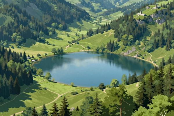 Hiking Routes In Ägerisee