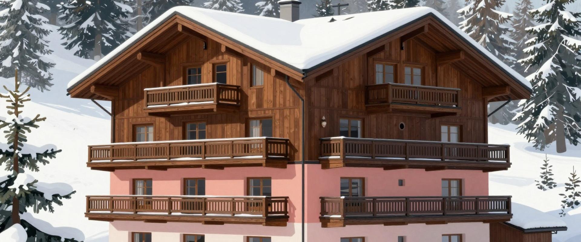 AI-generated illustration of Hotel Rigi Kaltbad