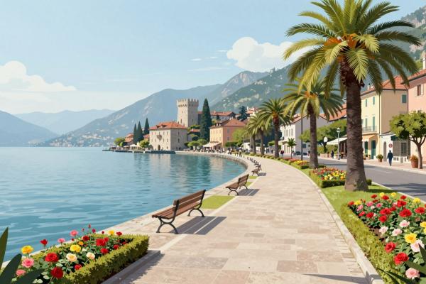 Lakeside Riviera In Rapperswil