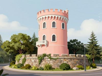 AI-generated illustration of Parco Del Tassino