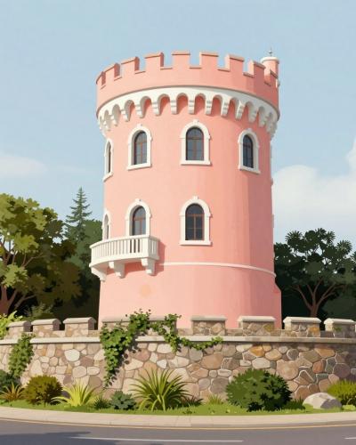 AI-generated illustration of Parco Del Tassino