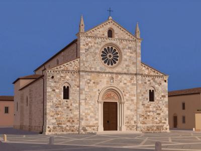 AI-generated illustration of Santa Maria Degli Angioli