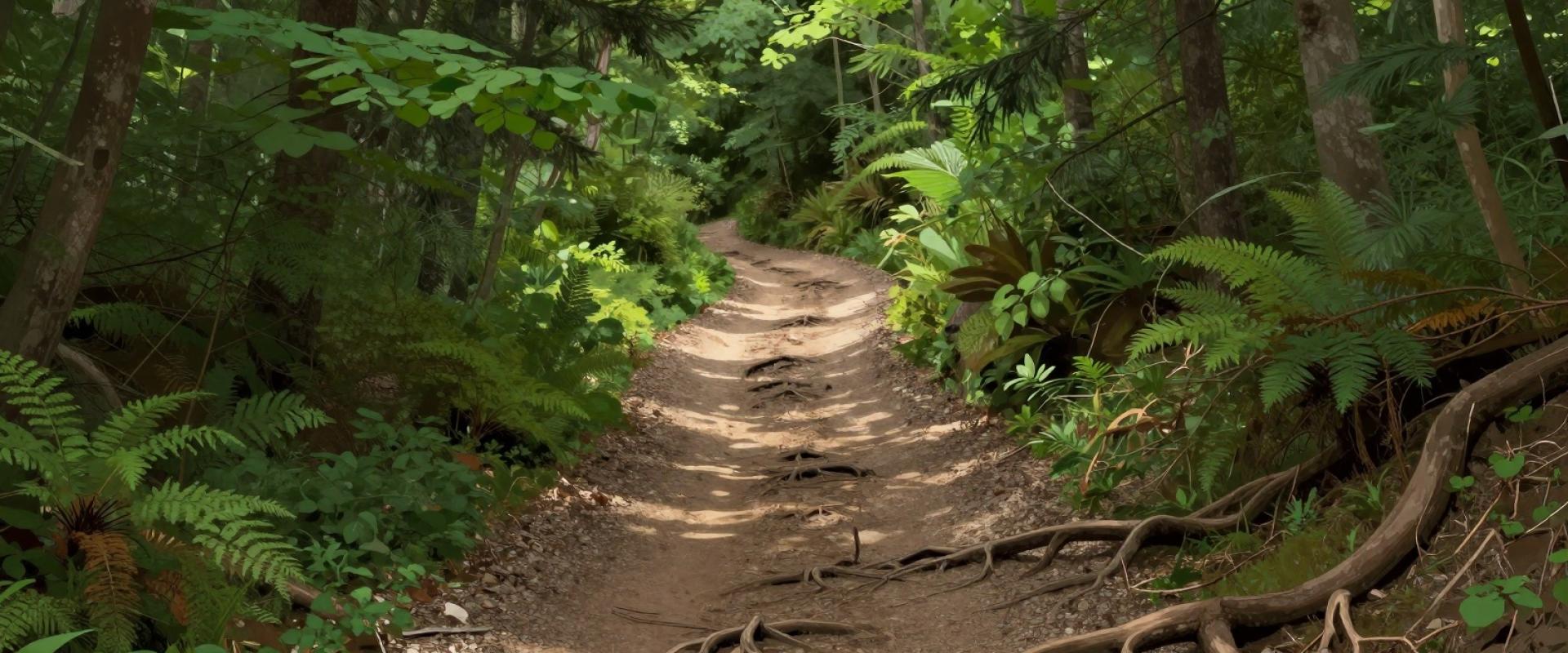Singletrail Along Oristalstrasse