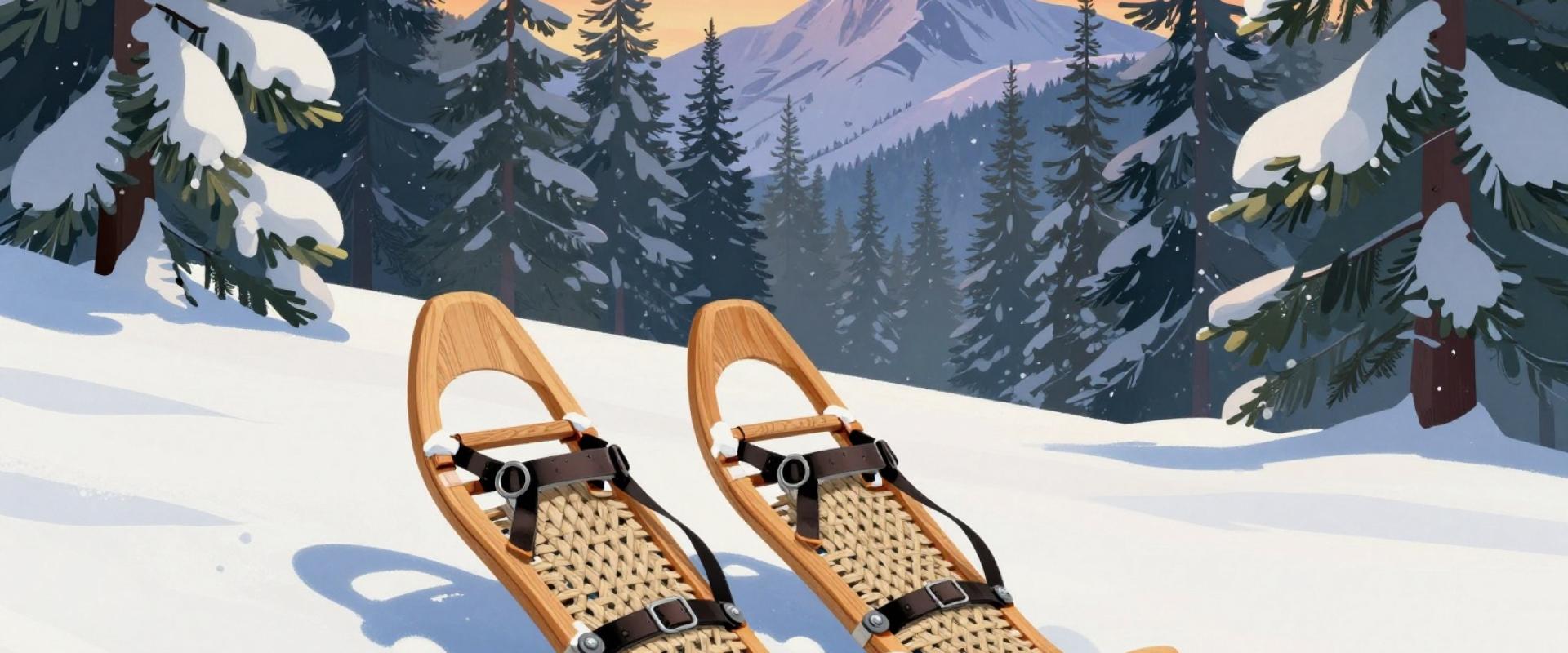 Sunset Snowshoe Tour High Above Montreux
