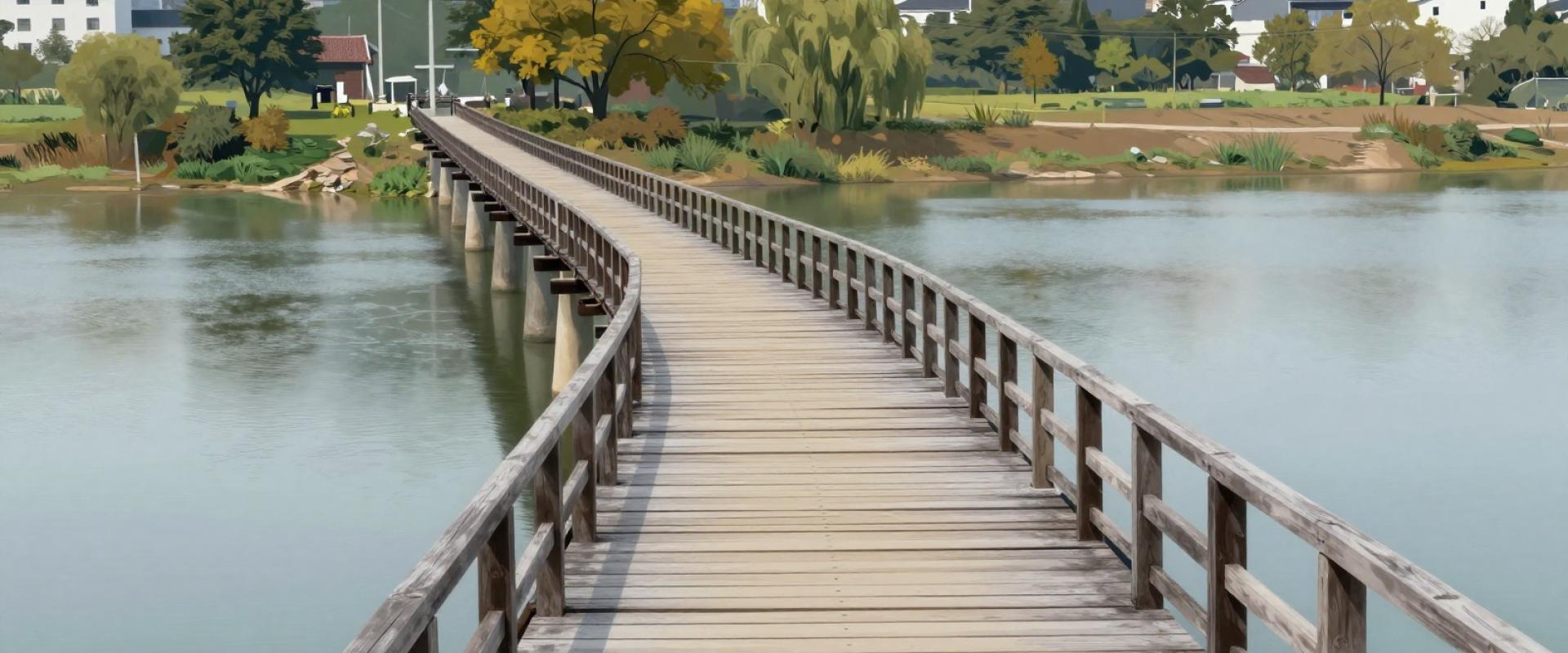 Wooden Footbridge (Hurden) / Holzbrücke Rapperswil-Hurden