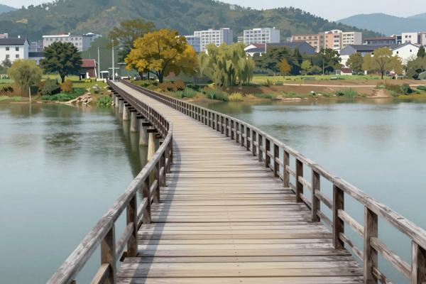 Wooden Footbridge (Hurden) / Holzbrücke Rapperswil-Hurden