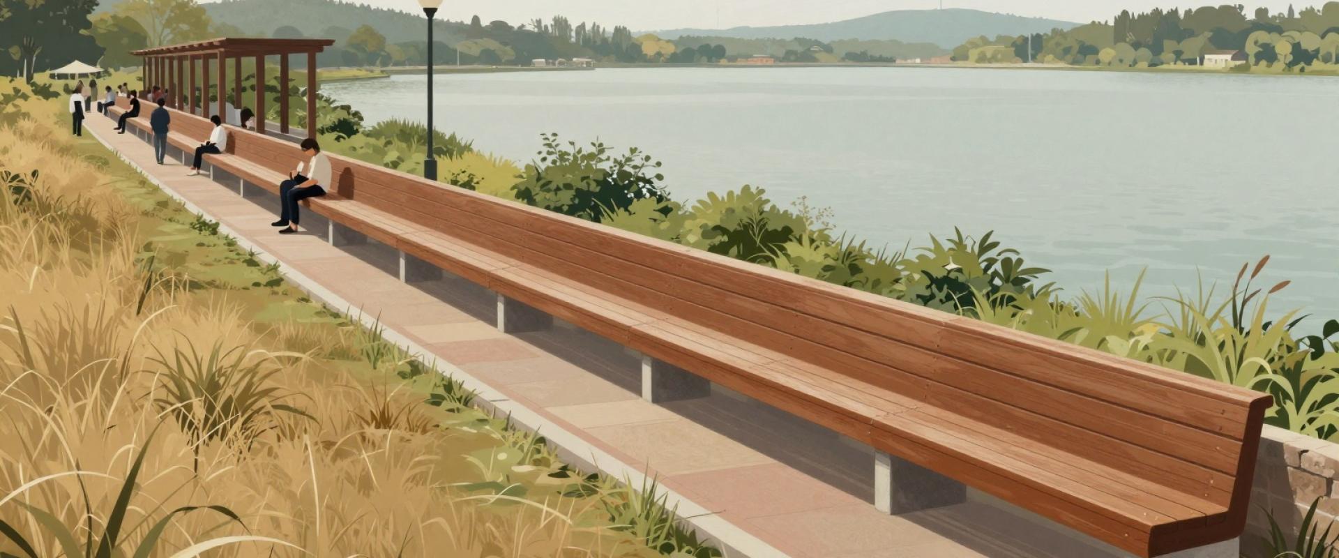 World’s Longest Bench (lakeside Promenade, Geneva)