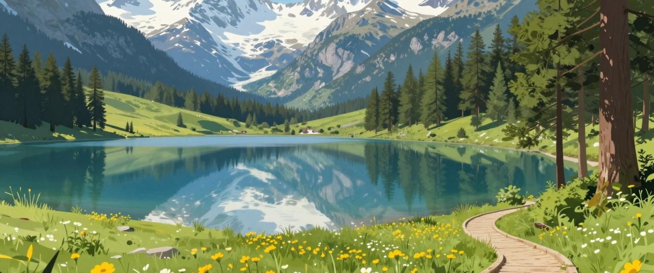 Illustrative header image for Hiking the Iconic Five Lakes Trail