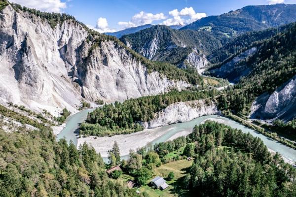Rhine Gorge (Swiss Grand Canyon)