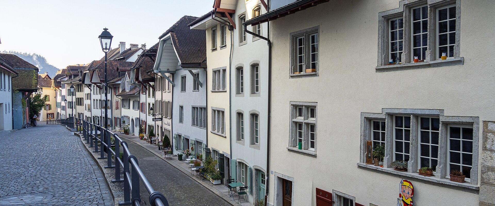 Exploring Aarau's Painted Gables