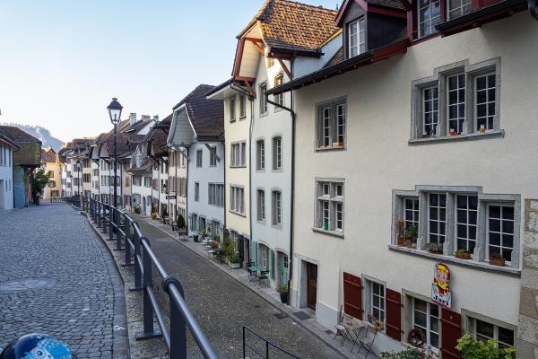 Exploring Aarau's Painted Gables