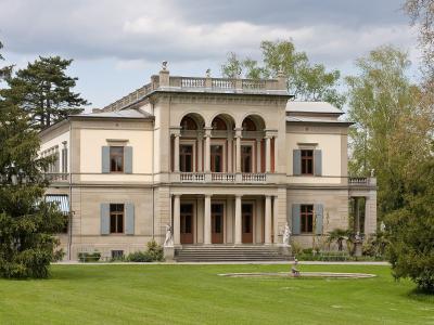 Neoclassical Villa Wesendonck, home of the Museum Rietberg in Zurich