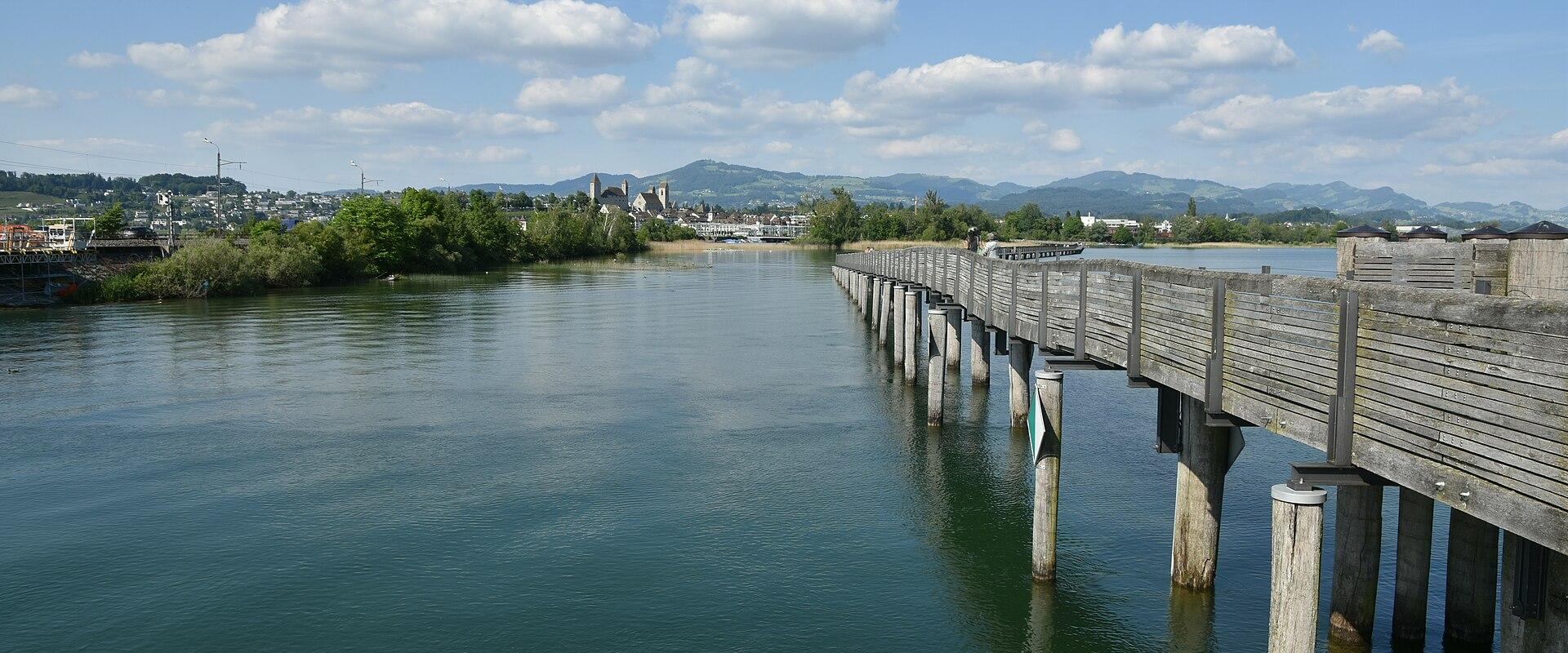Wooden Footbridge (Hurden) / Holzbrücke Rapperswil-Hurden