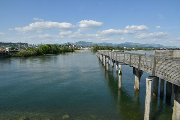 Wooden Footbridge (Hurden) / Holzbrücke Rapperswil-Hurden