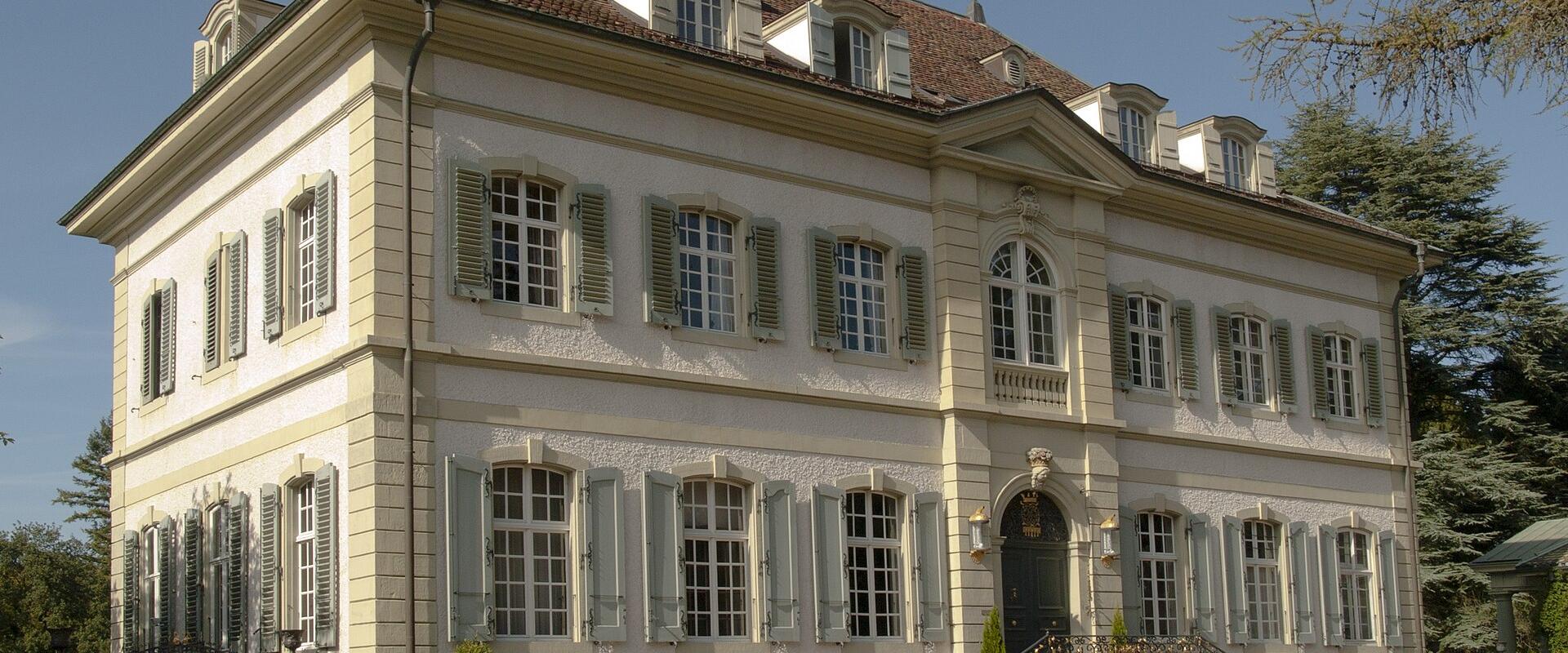 The baroque Neuer Wenkenhof in Riehen
