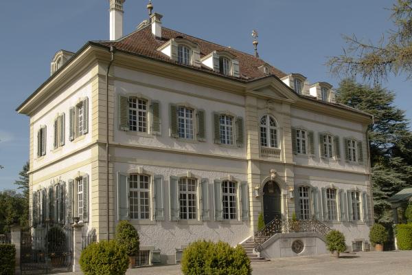 French Garden In Front Of The New Wenken