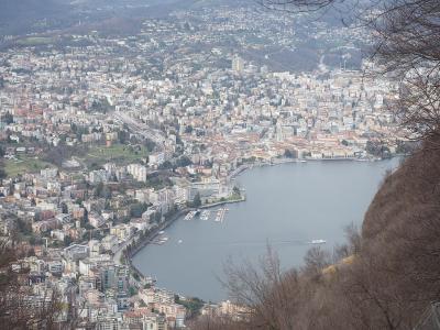 View of Lugano from Monte San Salvatore