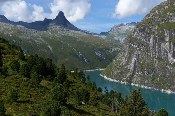 Zervreasee Dam
