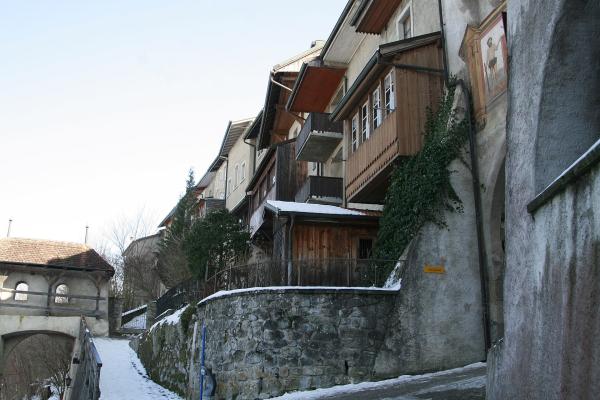 Medieval Ramparts Of Gruyères