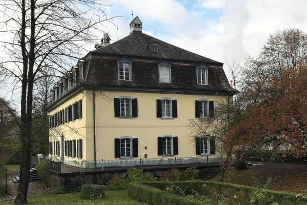 French Garden In Front Of The New Wenken