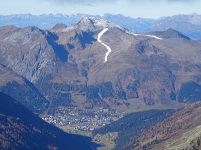 The Parsenn ski area above Davos