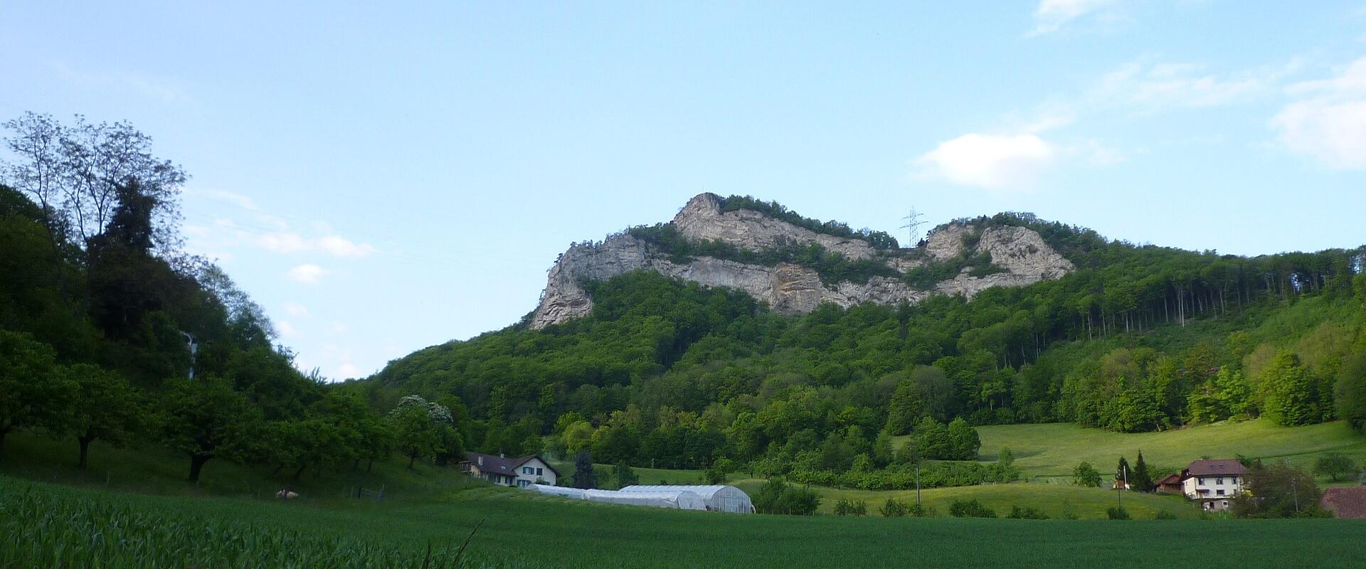 Geissflue cliffs in the Jura