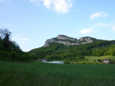 Geissflue cliffs in the Jura