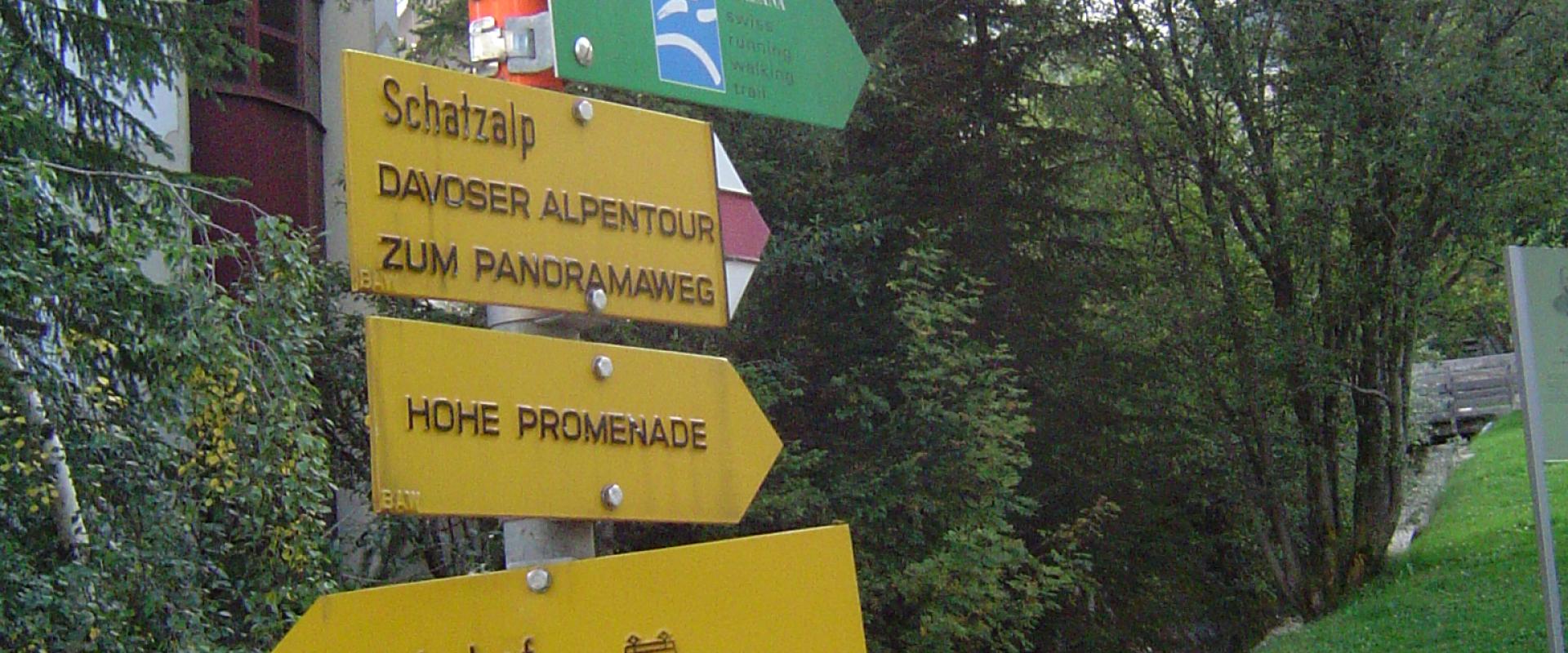 Davos, Holsboerweg (Wanderweg)