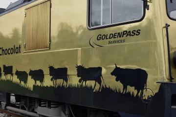 The Chocolate Train - "Le Train du Chocolat" , Gruyères, Fribourg, Switzerland ( Ank Kumar, Infosys Limited ) 01