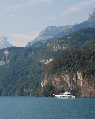 Lake Uri shoreline near the Rütli meadow