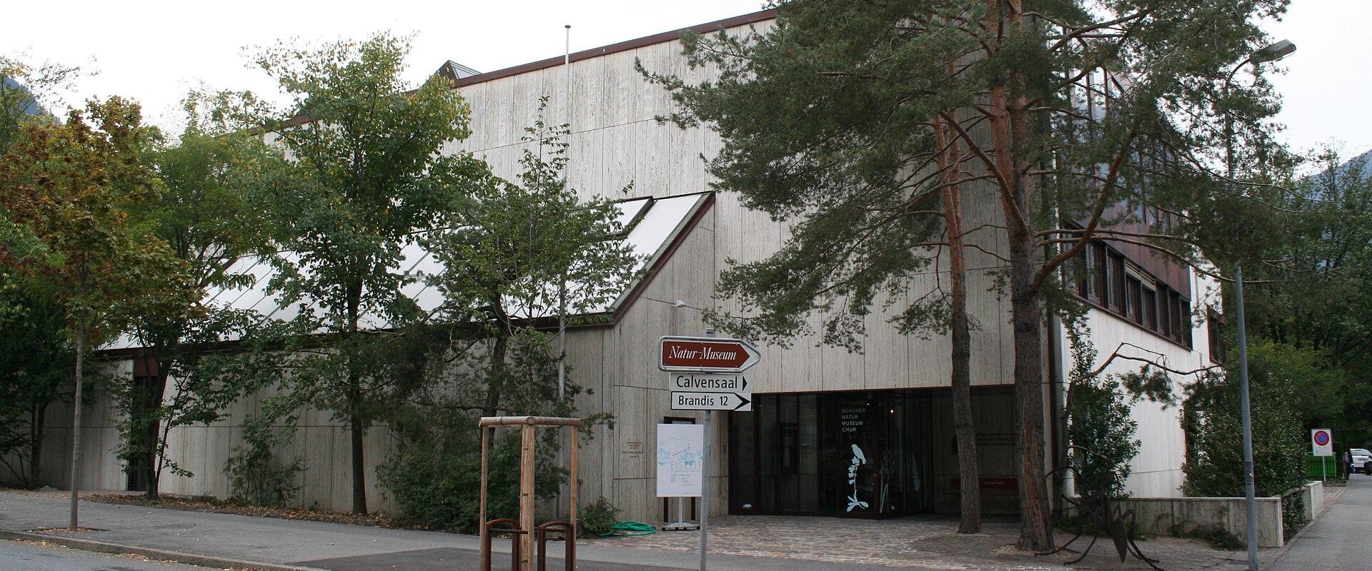 The Bündner Naturmuseum building in Chur