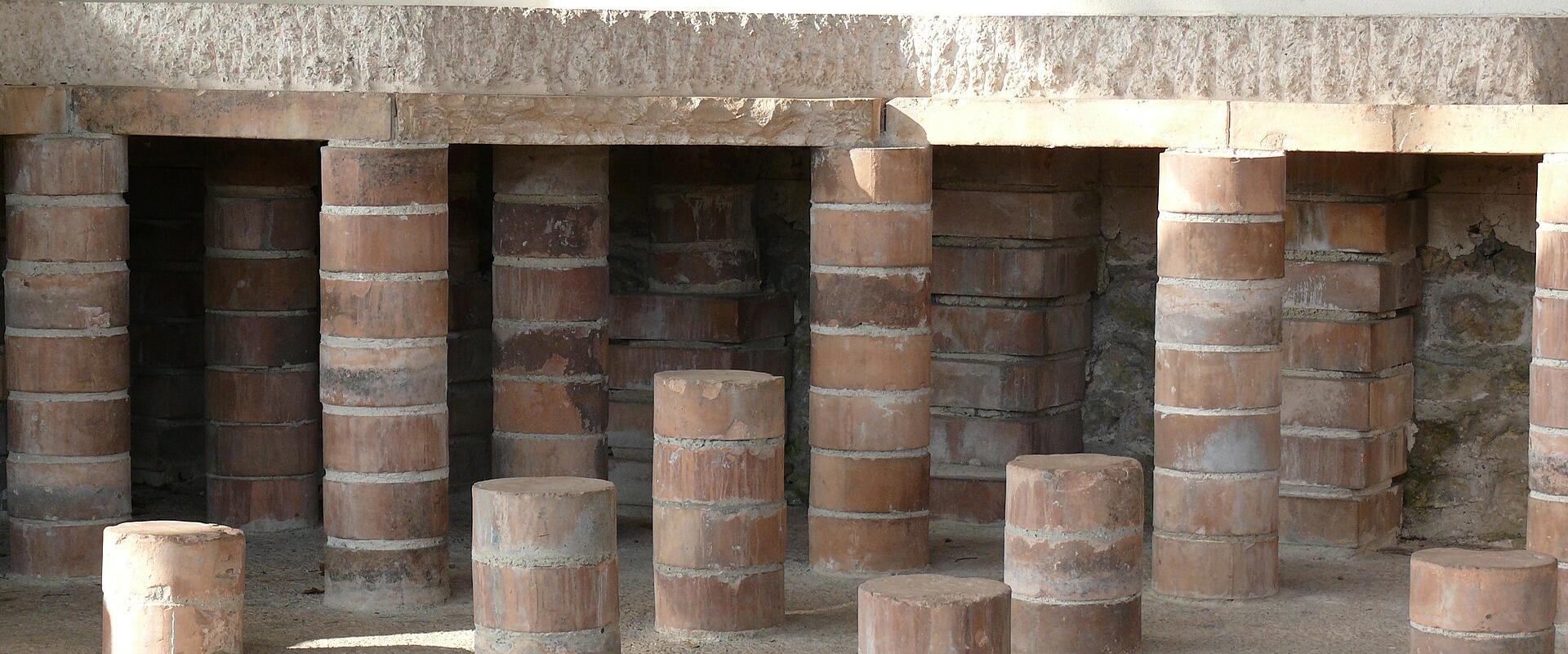 Hypocaust System At Augusta Raurica
