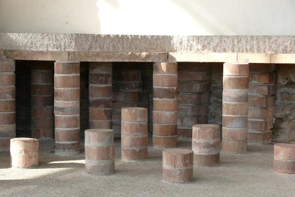 Hypocaust System At Augusta Raurica