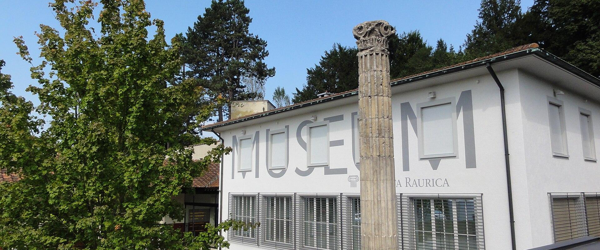 Forum And Temple Ruins At Augusta Raurica