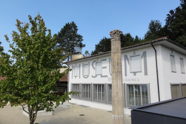 Forum And Temple Ruins At Augusta Raurica